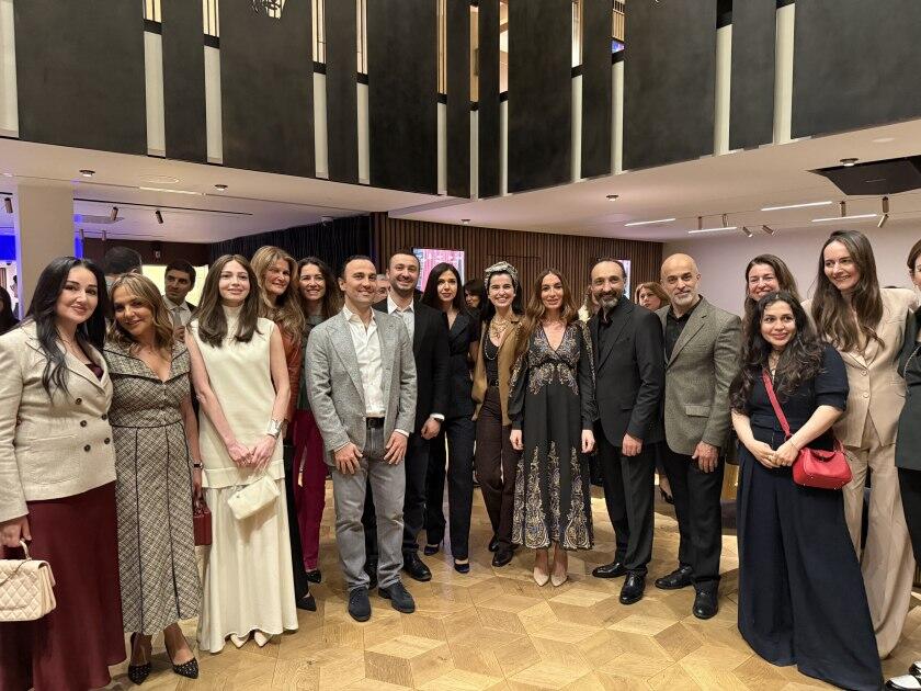 Londonda “Tağıyev: Neft” bədii filminin təqdimatı olub