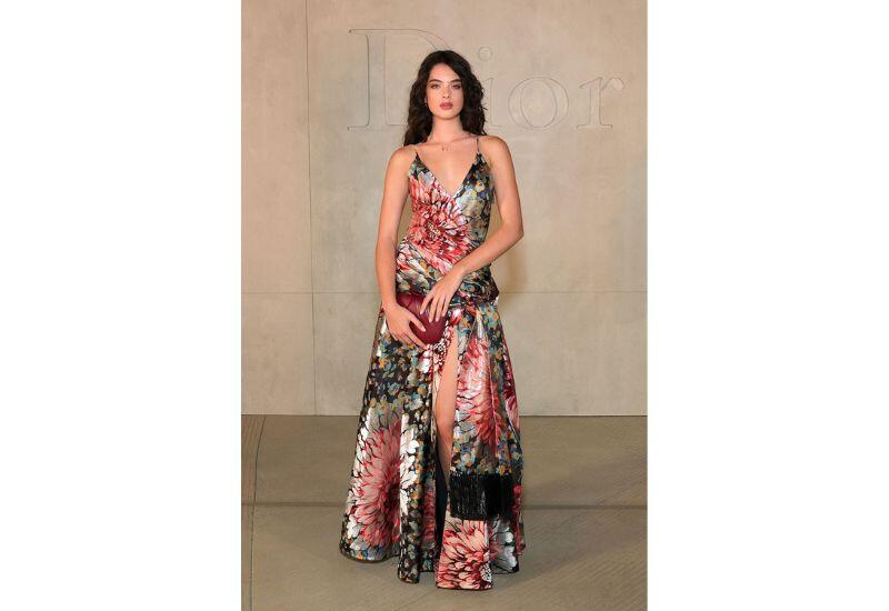 Дочь Моники Беллуччи посетила показ Dior