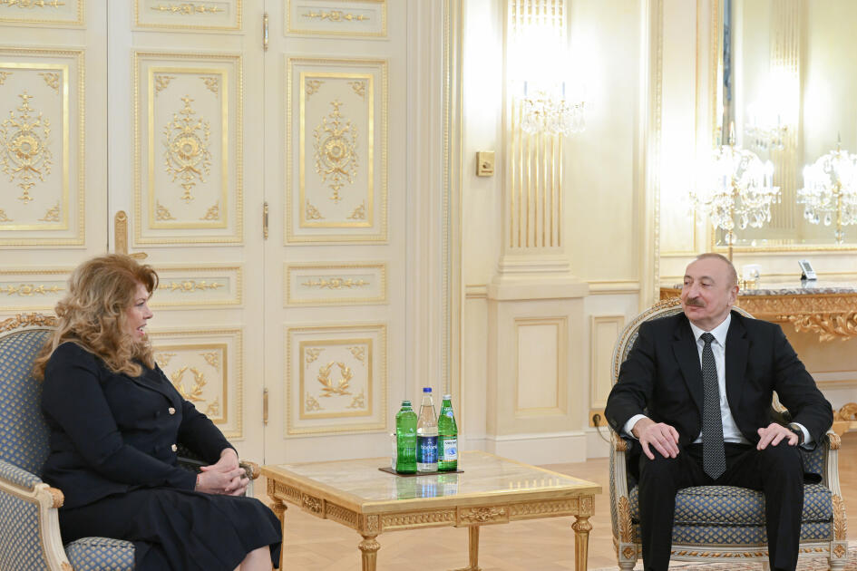Президент Ильхам Алиев встретился с Президентом Болгарии