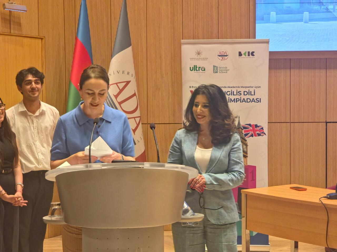 ADA Universitetində VIII Respublika İngilis Dili Olimpiadasının Qalibləri Mükafatlandırılıb