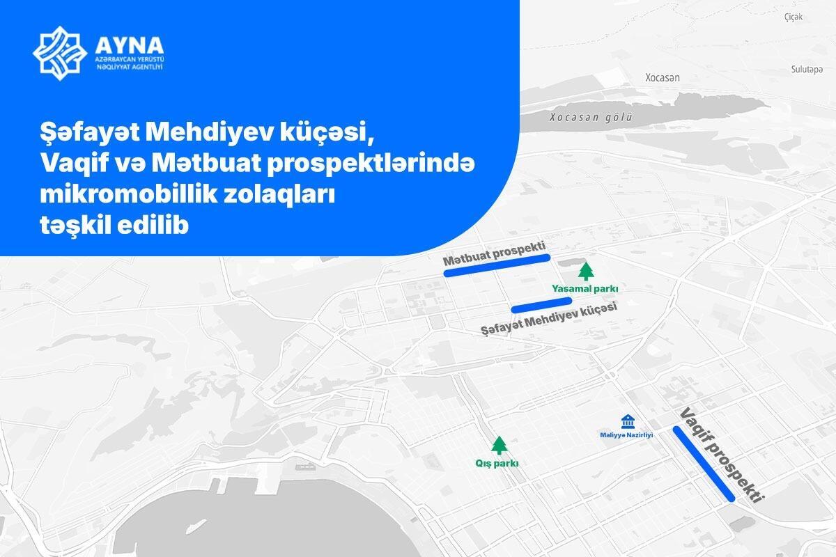 Жителям Баку станет проще передвигаться на велосипедах и самокатах
