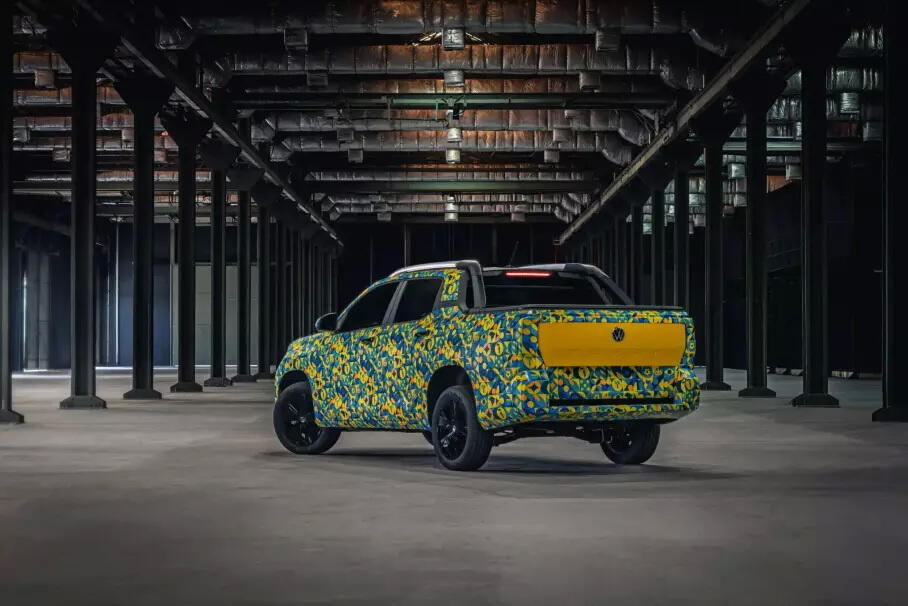 Volkswagen впервые показал компактный пикап Tukan