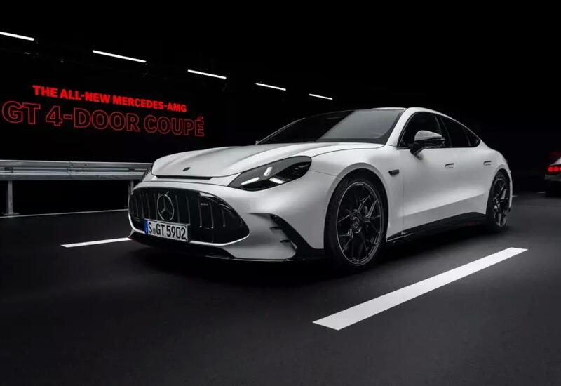 Mercedes-AMG представил 1153‑сильное купе GT с тремя моторами и запасом хода