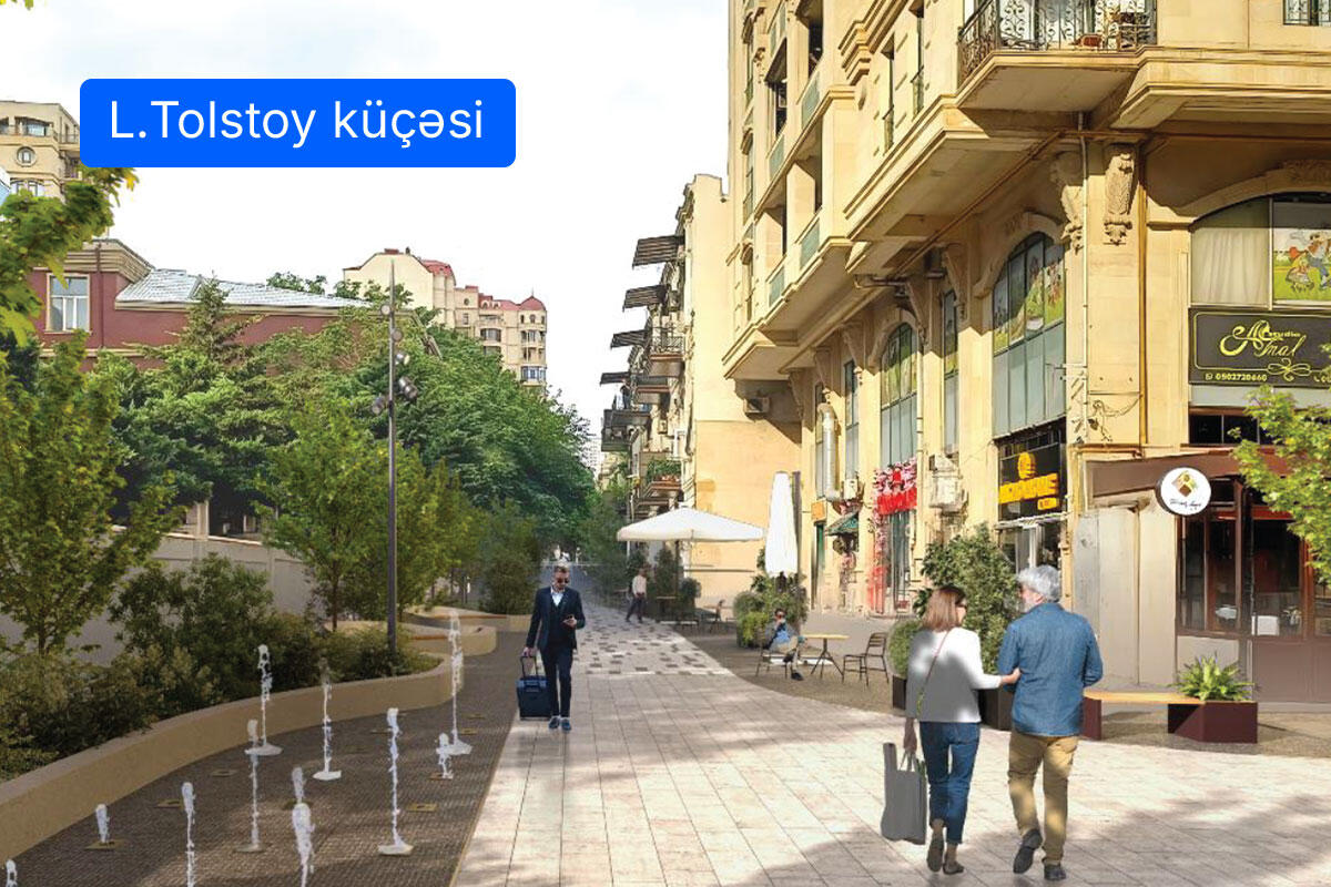 Еще несколько улиц в центре Баку станут пешеходными