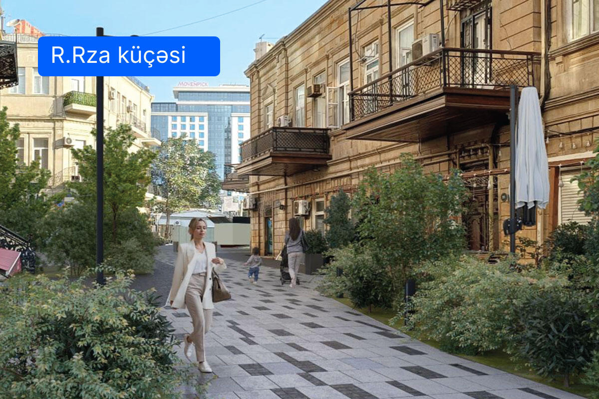 Еще несколько улиц в центре Баку станут пешеходными
