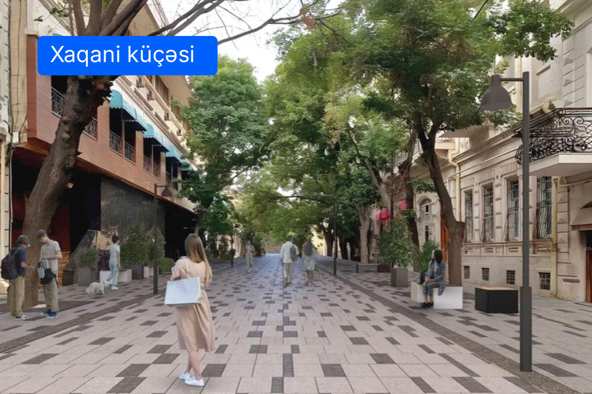 Еще несколько улиц в центре Баку станут пешеходными