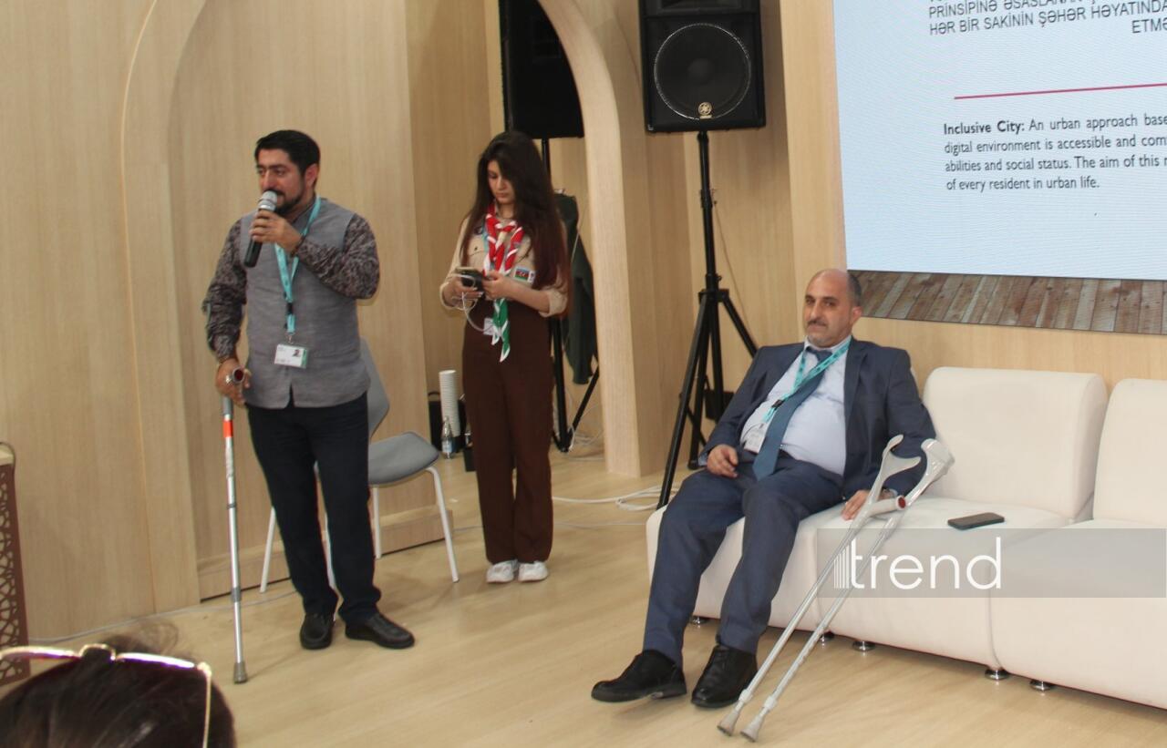 WUF13 в Баку: "Инклюзивный город начинается не с пандусов и лифтов"