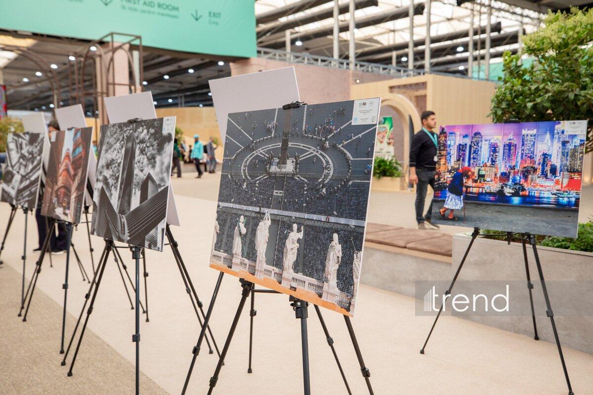 На WUF13 в Баку представлены фотовыставки о городской жизни, минной опасности и урбициде