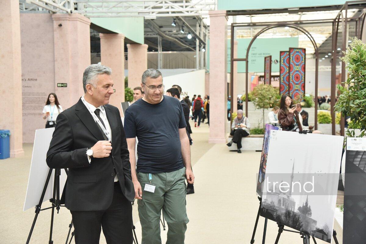 На WUF13 в Баку представлены фотовыставки о городской жизни, минной опасности и урбициде