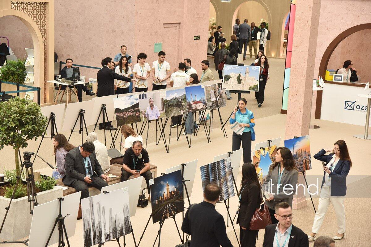 На WUF13 в Баку представлены фотовыставки о городской жизни, минной опасности и урбициде