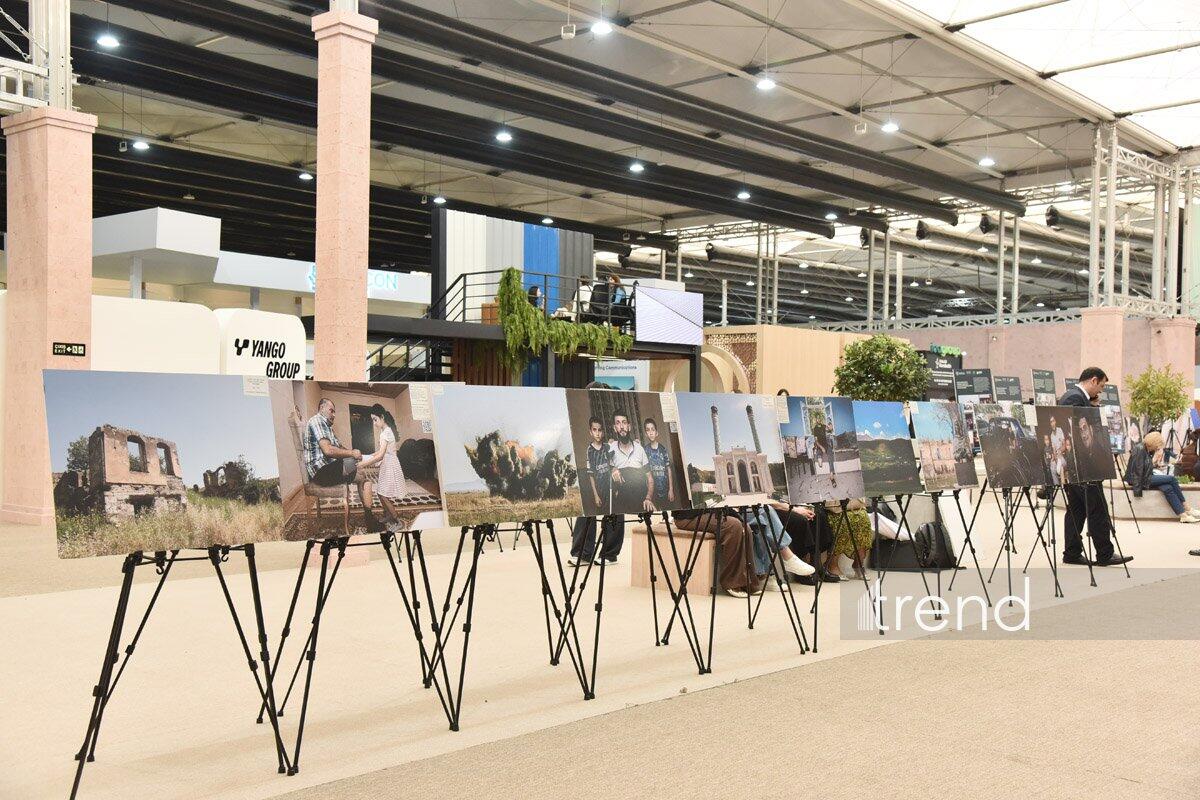 На WUF13 в Баку представлены фотовыставки о городской жизни, минной опасности и урбициде