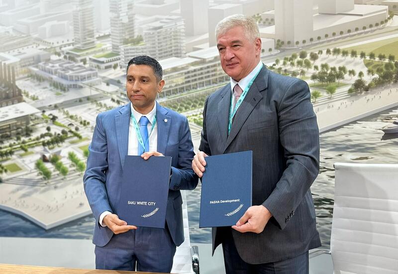 Baku White City и Pasha Development подписали соглашение о разработке Прибрежного квартала