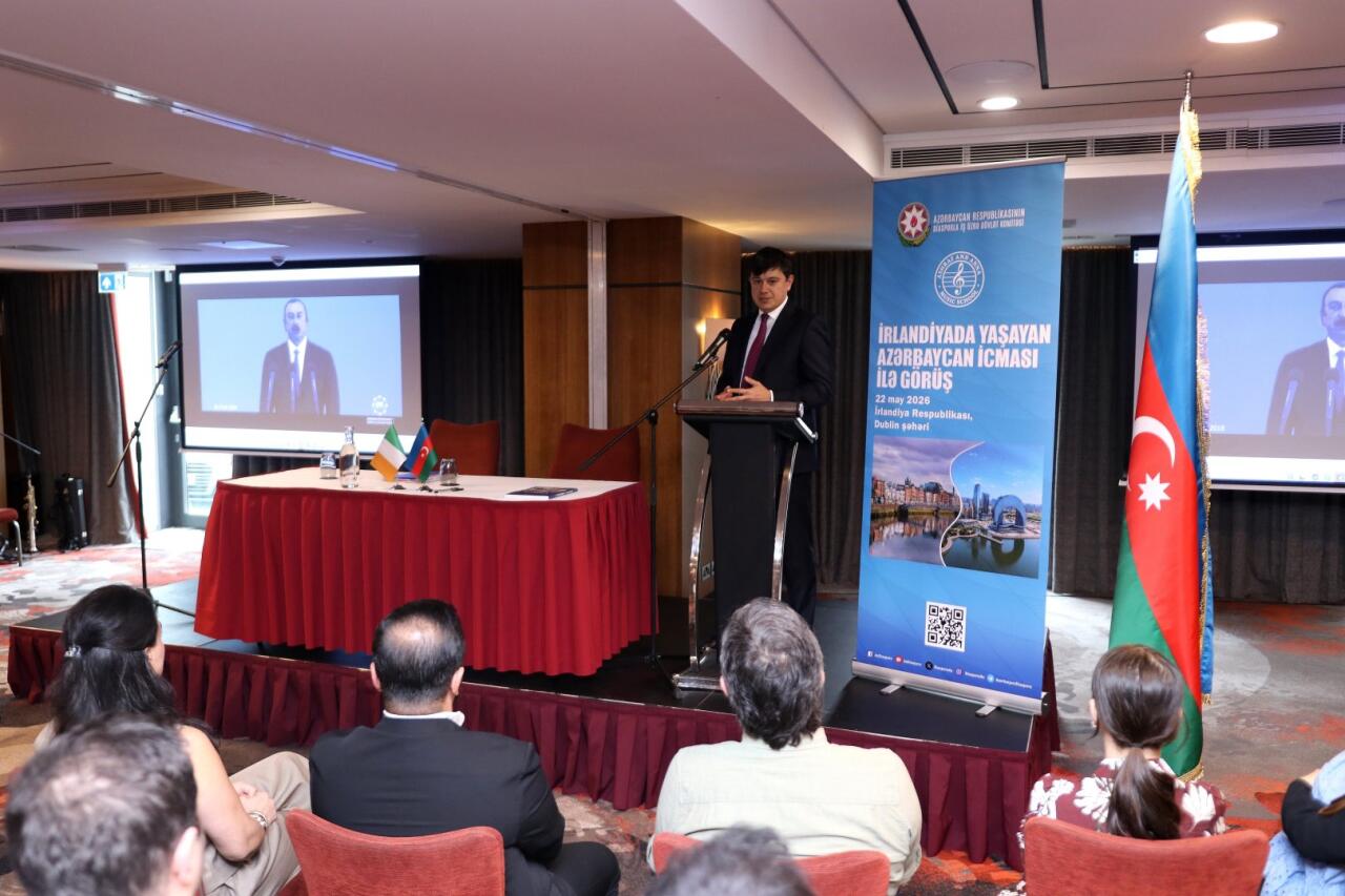 Azərbaycan diasporu Dublində ilk dəfə geniş icma toplantısında bir araya gəlib