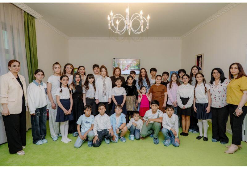 Leyla Əliyeva və Alona Əliyeva Sosial Reabilitasiya Mərkəzini ziyarət ediblər