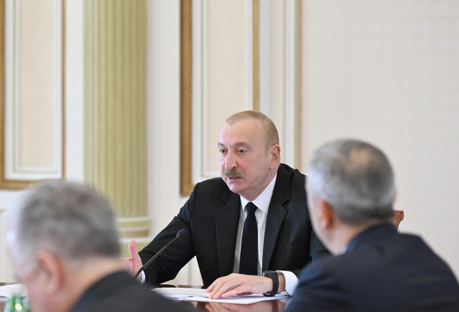 Под председательством Президента Ильхама Алиева состоялось совещание, посвященное вопросам сельского хозяйства