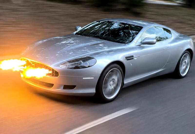 Aston Martin со «спецэффектами» выставили на торги