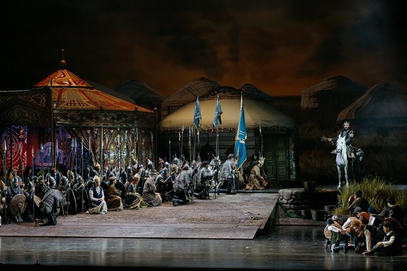 Грандиозная премьера оперы о любви Низами и Афаг на сцене Astana Opera