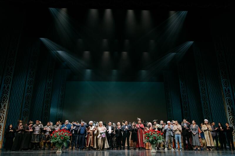 Грандиозная премьера оперы о любви Низами и Афаг на сцене Astana Opera