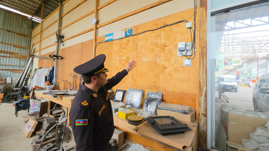 В Баку приостановлена деятельность рынка стройматериалов