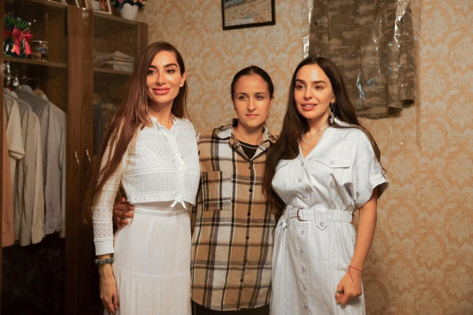 Leyla Əliyeva və Arzu Əliyeva Lənkəranda şəhid ailəsini ziyarət ediblər