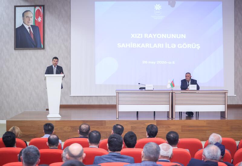 Xızı rayonunda sahibkarlarla görüş keçirilib