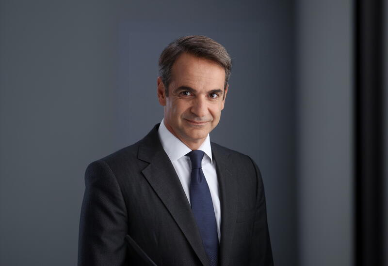 Kiriakos Mitsotakis Prezident İlham Əliyevi təbrik edib
