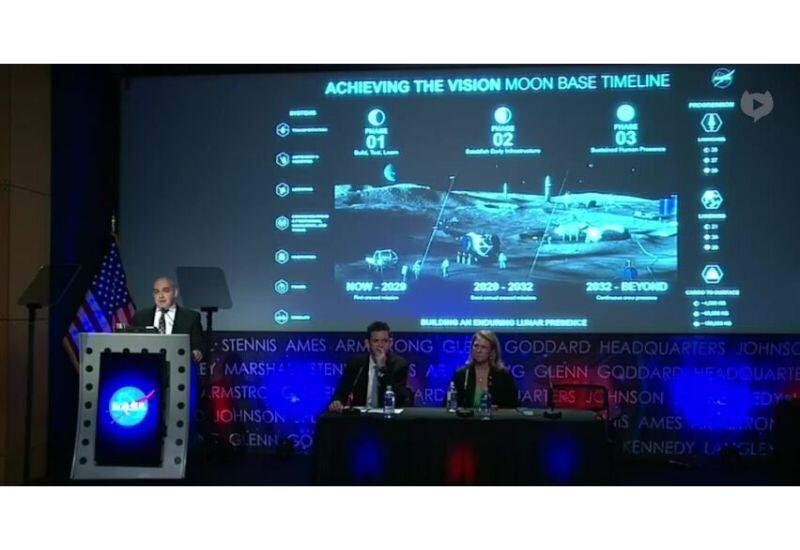 NASA представило план колонизации Луны