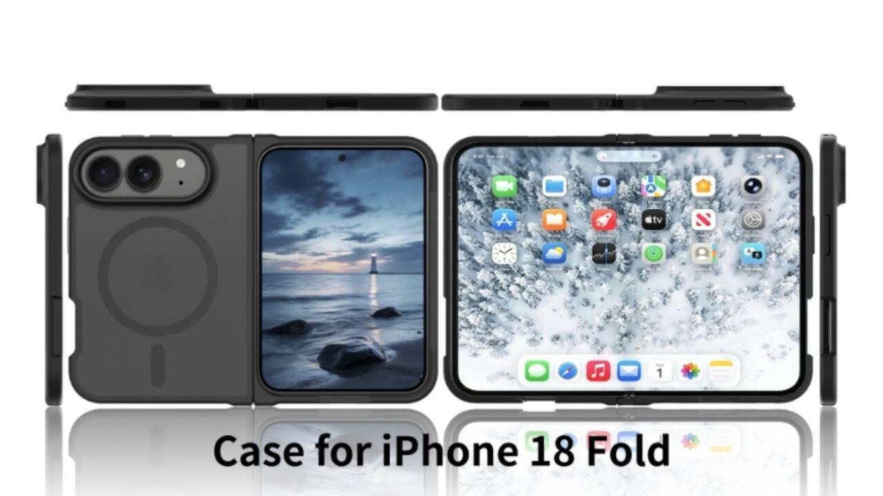 Вот как выглядит кейс для будущего складного iPhone