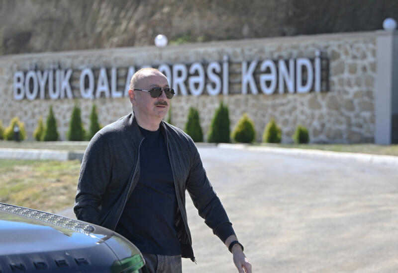 Prezident İlham Əliyevin sosial media hesablarında Şuşaya səfəri ilə bağlı videoçarx paylaşılıb