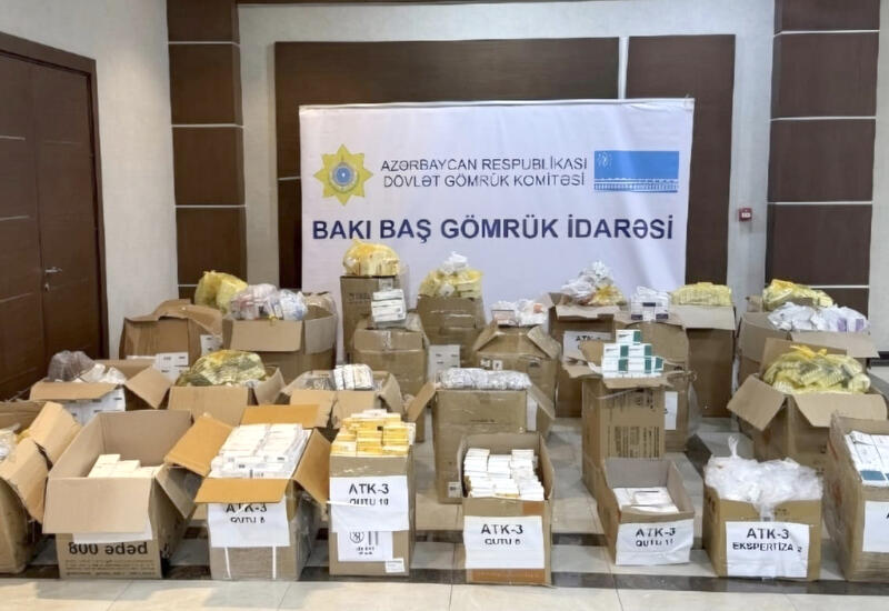 Azərbaycana qanunsuz yolla gətirilmiş külli miqdarda dərman vasitələri
