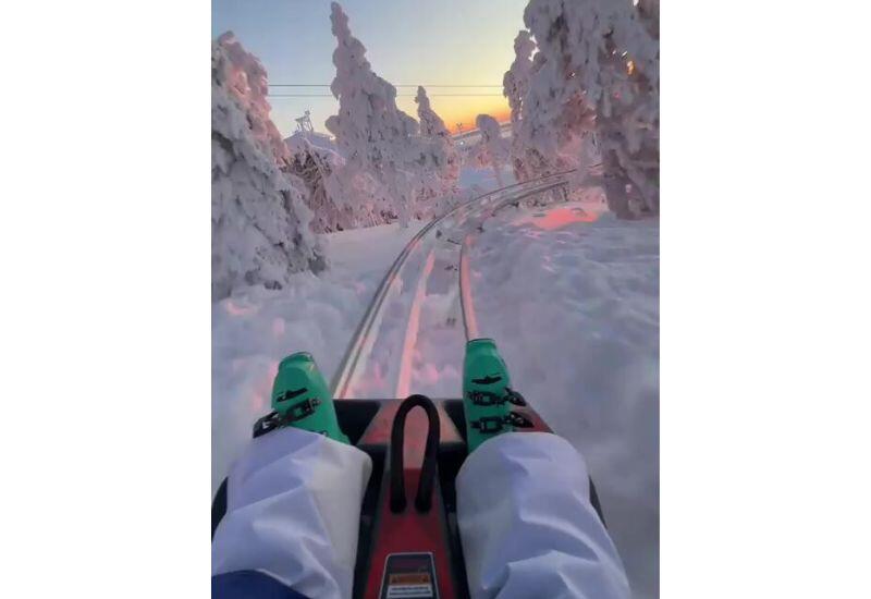 Впечатляющий горнолыжный курорт в Финляндии