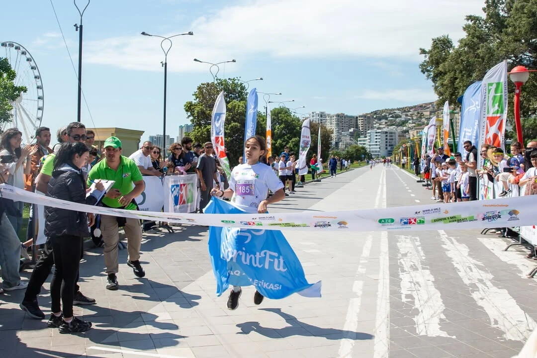 В Баку прошел детский спортивный фестиваль по легкой атлетике KidsRunFest