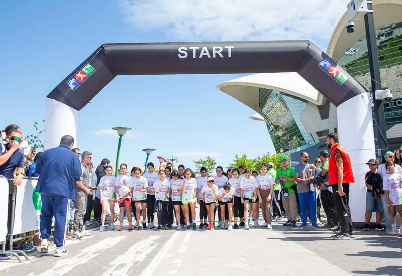 В Баку прошел детский спортивный фестиваль по легкой атлетике KidsRunFest