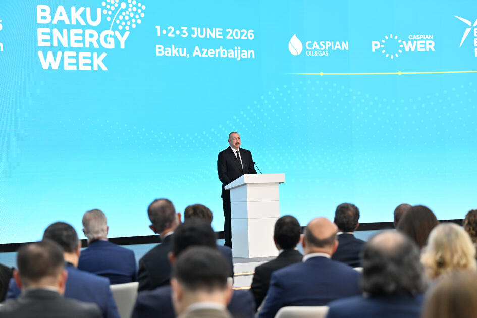 Prezident İlham Əliyev 31-ci “Baku Energy Forum”un rəsmi açılış mərasimində iştirak edib