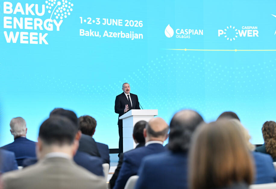Prezident İlham Əliyev 31-ci “Baku Energy Forum”un rəsmi açılış mərasimində iştirak edib
