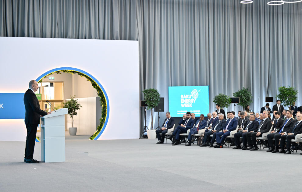 Prezident İlham Əliyev 31-ci “Baku Energy Forum”un rəsmi açılış mərasimində iştirak edib