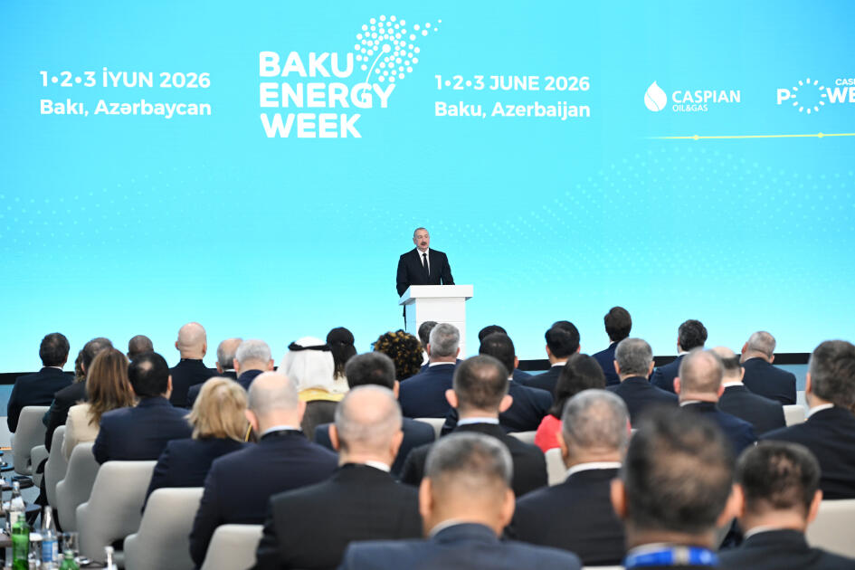 Prezident İlham Əliyev 31-ci “Baku Energy Forum”un rəsmi açılış mərasimində iştirak edib