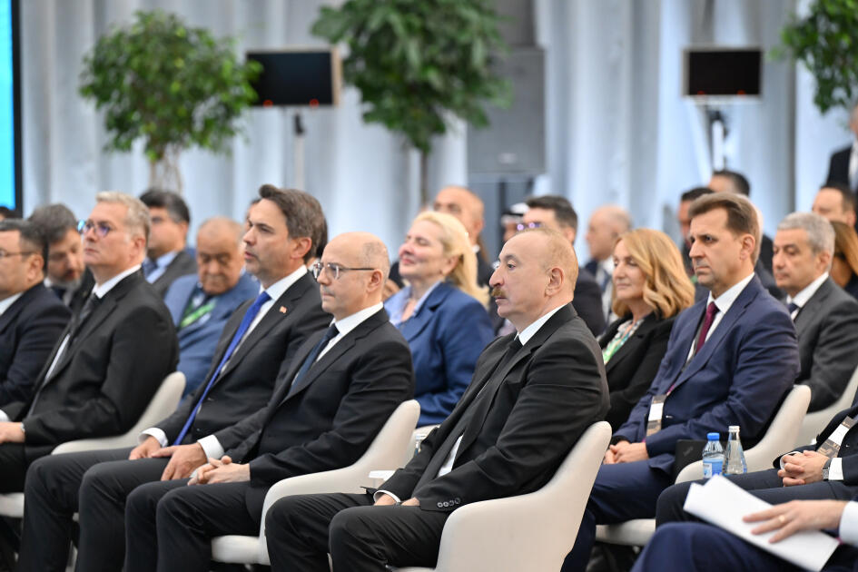 Prezident İlham Əliyev 31-ci “Baku Energy Forum”un rəsmi açılış mərasimində iştirak edib