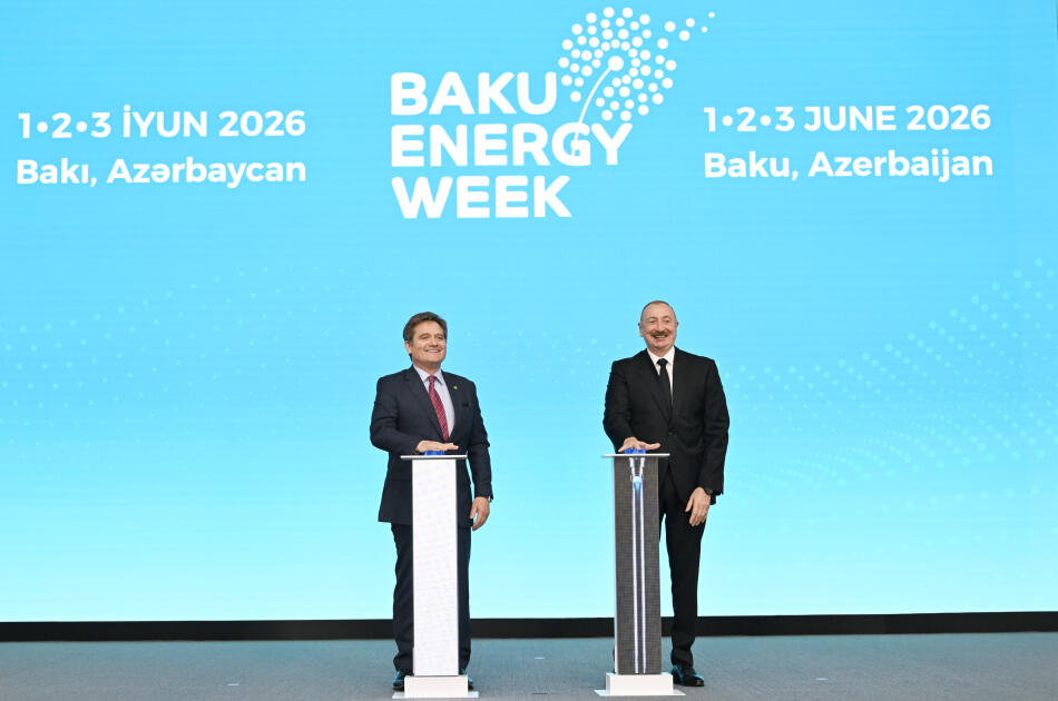 Prezident İlham Əliyev 31-ci “Baku Energy Forum”un rəsmi açılış mərasimində iştirak edib