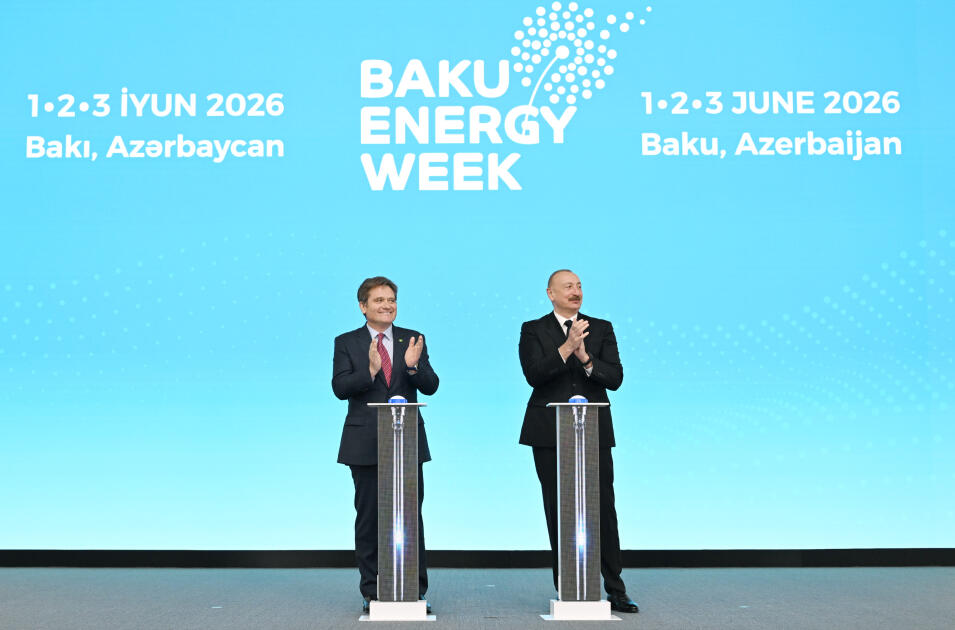 Prezident İlham Əliyev 31-ci “Baku Energy Forum”un rəsmi açılış mərasimində iştirak edib