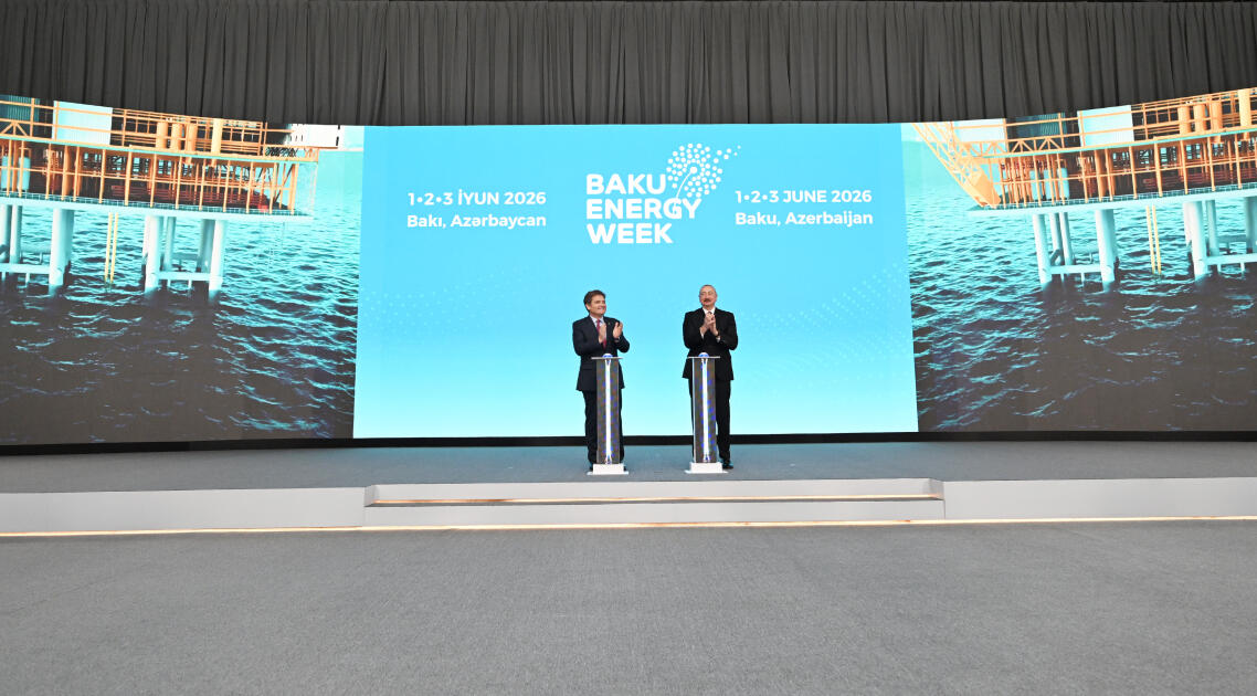 Prezident İlham Əliyev 31-ci “Baku Energy Forum”un rəsmi açılış mərasimində iştirak edib