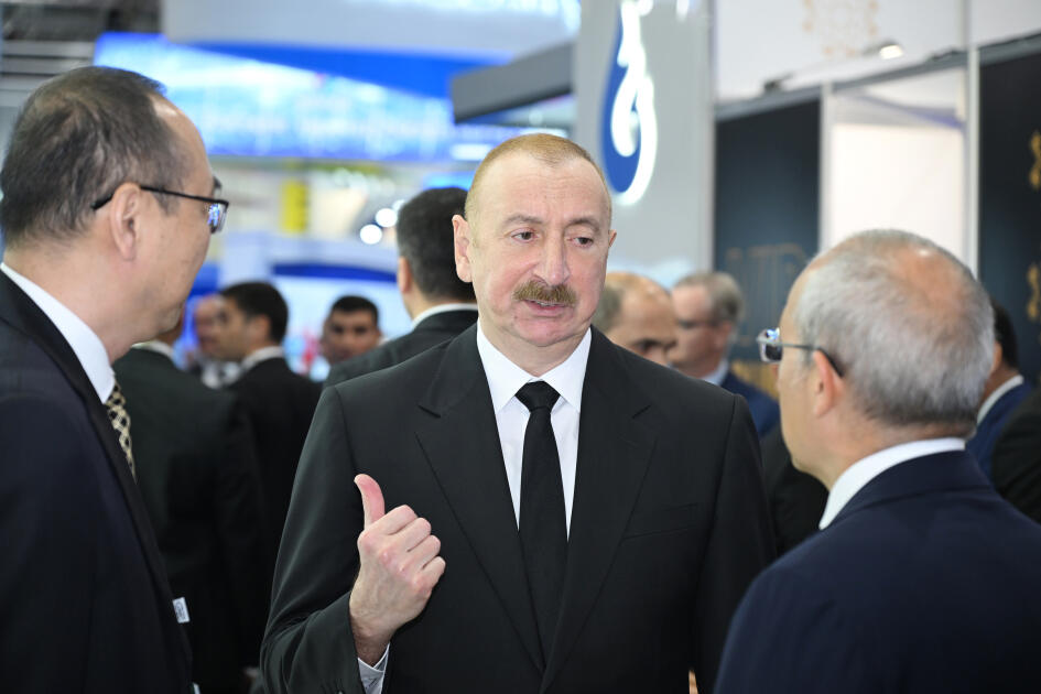 Президент Ильхам Алиев принял участие в церемонии официального открытия 31-го Бакинского энергетического форума