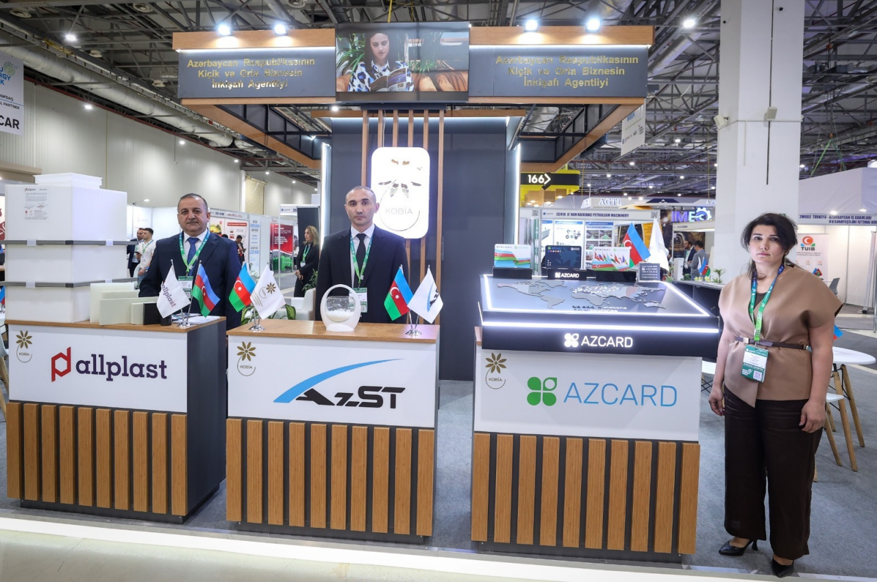 KOBİA-nın dəstəyi ilə KOB-lar “Caspian Oil & Gas” sərgisində məhsul və xidmətlərini nümayiş etdirirlər