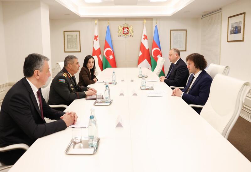 Kobaxidze Zakir Həsənovla regional təhlükəsizlik məsələlərini müzakirə edib