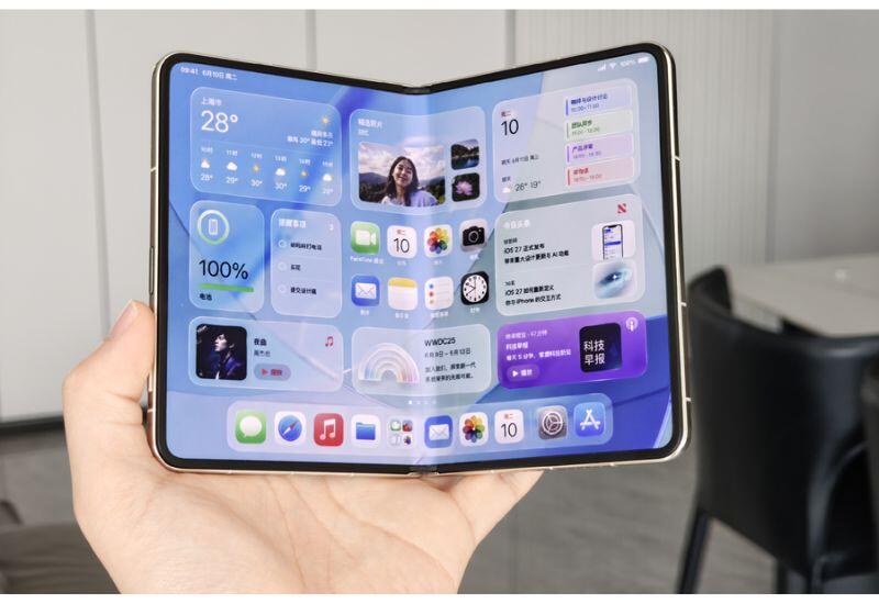 Будущий складной iPhone показали на видео