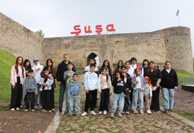 Uşaqlar Günü ilə əlaqədar Qarabağa səfər təşkil olunub