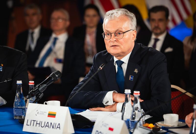 Gitanas Nauseda Prezident İlham Əliyevi təbrik edib