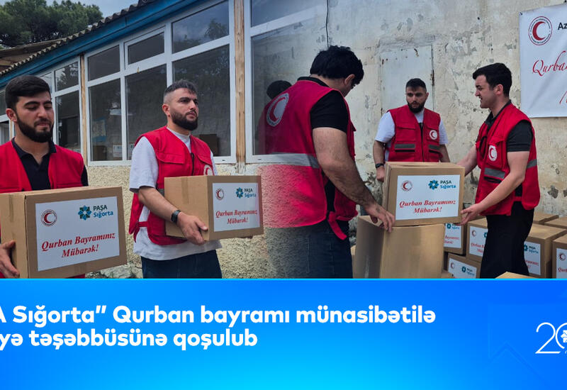 “PAŞA Sığorta” Qurban bayramı münasibətilə xeyriyyə təşəbbüsünə qoşulub