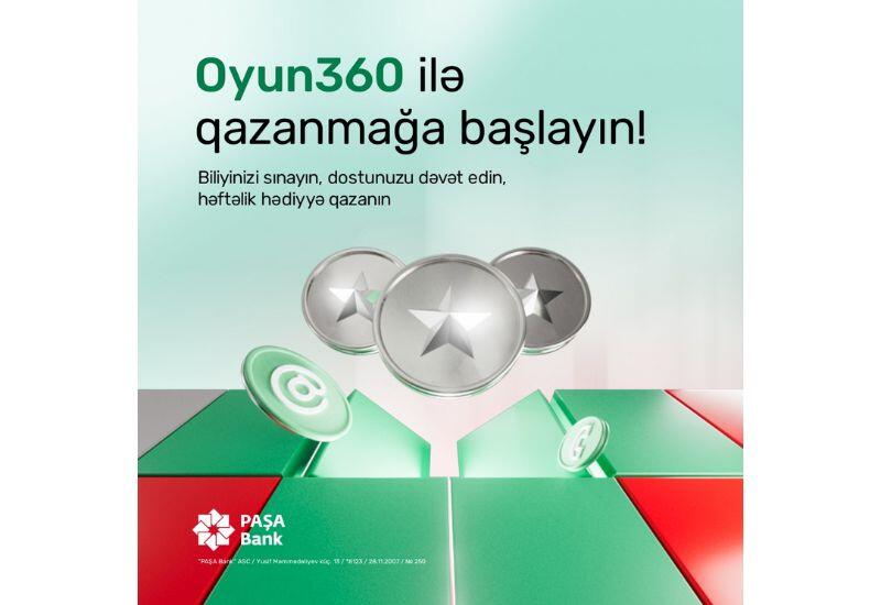 PASHA Bank запустил продукт «Oyun 360»