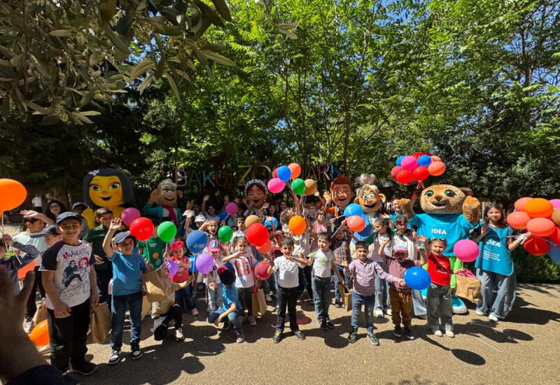 Bakı Zooloji Parkında Uşaqların Beynəlxalq Müdafiəsi Günü münasibətilə bayram tədbiri keçirilib